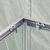 Душевой угол MaybahGlass MGY-1323-5 раздвижной 90х90 стекло 6 мм бесцветное, Размер: 90х90, Стекло: Прозрачное_, изображение 2