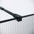 Душевая перегородка Niagara Nova NG-481-12FBLACK 120х200 черный матовый стекло рифленое тонированное, Размер: 120_, изображение 9