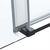 Душевая дверь Vincea Como Soft VDS-1CS140CLB 1400 черный стекло прозрачное, Размер: 140, Профиль: Черный_, изображение 4