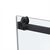 Душевая дверь Vincea Como Soft VDS-1CS130CLB 1300 черный стекло прозрачное, Размер: 130, Профиль: Черный_, изображение 8