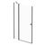 Душевая дверь в нишу AM.PM Sunny W87G-120-1P-BT 120x190 см распашная, Размер: 120, Профиль: Черный матовый_, изображение 6