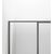 Душевая дверь Vincea Slim 8mm VDP-4SL120CLGM вороненая сталь стекло прозрачное, Размер: 120, Профиль: Вороненая сталь_, изображение 4