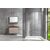 Душевая дверь Vincea Lugano VDS-1L120CLGM-1 1200 вороненая сталь стекло прозрачное, Размер: 120, Профиль: Вороненая сталь, Стекло: Прозрачное_, изображение 2
