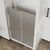 Душевая дверь Vincea City VDS-5CT110MT 1100 хром стекло текстурное, Размер: 110, Профиль: Хром, Стекло: Рифленое_, изображение 3