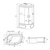 Душевая кабина MIRWELL MR3512TPL-C3-RUS 1200х800х2150, Поддон: Высокий, Установка: Левая_, изображение 3