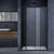 Душевая дверь Vincea Alpha VDS-3AL120CLB 1200 черный стекло прозрачное, Размер: 120, Профиль: Черный_