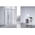 Душевой уголок Vincea Slim-N VSR-4SN8013CLGM 1300х800 вороненая сталь стекло прозрачное, Размер: 130х80, Профиль: Вороненая сталь, Стекло: Прозрачное_, изображение 2