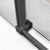 Душевой уголок Vincea Slim Soft VSR-1SS8012CLGM 1200х800 вороненая сталь стекло прозрачное, Размер: 120х80, Профиль: Вороненая сталь_, изображение 3