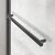 Душевой уголок Vincea Slim Soft VSR-1SS1014CLGM 1400х1000 вороненая сталь стекло прозрачное, Размер: 140х100, Профиль: Вороненая сталь_, изображение 2