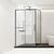 Душевой уголок Vincea Slim Soft VSR-1SS8014CLGM 1400х800 вороненая сталь стекло прозрачное, Размер: 140х80, Профиль: Вороненая сталь_