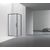 Душевой уголок Vincea Slim 8mm VSR-4SLP9010CLB 1000х900 черный стекло прозрачное, Размер: 100х90, Профиль: Черный_, изображение 2