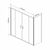 Душевой уголок Vincea Garda VSR-1G21017CL, 170х100, профиль хром, стекло прозрачное_, изображение 6