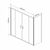 Душевой уголок Vincea Garda VSR-1G21018CL, 180х100, профиль хром, стекло прозрачное_, изображение 6