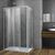 Душевой уголок Vincea Soft VSR-3SO1010CL, 100х100, профиль хром, стекло прозрачное_