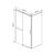 Душевой уголок Vincea Slim Soft VSR-1SS9014CLB, 140х90, профиль черный, стекло прозрачное_, изображение 10