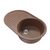 Мойка MIXLINE ML-GM16 из искусственного камня цвет терракотовый 73х46 см_