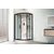 Душевая кабина Royal Bath  RB 100HK6-WT-BL стекло прозрачное, Размер: 100х100, Стекло: Прозрачное_, изображение 2