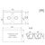 Мойка MIXLINE ML-GM23 из искусственного камня цвет терракотовый 77х50 см_, изображение 5