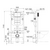 Сет 4 в 1 Ceramicanova унитаз Metropol Rimless инсталляция с кнопкой Round цвет черный матовый CN4002_1001B_1000_, изображение 15