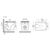 Подвесной унитаз Ceramicanova Cubic Rimless CN1806_, изображение 8