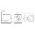 Сет 4 в 1 Ceramicanova унитаз PLAY Rimless инсталляция с кнопкой Flat цвет черный матовый CN3001_1002B_1000_, изображение 10