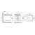 Сет 4 в 1 Ceramicanova унитаз Metric Rimless инсталляция с кнопкой Round цвет хром матовый CN3007_1001M_1000_, изображение 12