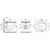 Сет 4 в 1 Ceramicanova унитаз Metropol Rimless инсталляция с кнопкой Flat цвет хром CN4002_1002CH_1000_, изображение 15
