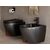 Сет 4 в 1 Ceramicanova унитаз Metropol Rimless инсталляция с кнопкой Flat цвет черный матовый CN4002MB_1002B_1000_, изображение 12