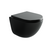 Подвесной унитаз Ceramicanova Vogue безободковый, смыв торнадо CN4008TMB_