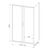 Душевой уголок Royal Bath ACCORD RB 1110HPS-C-BL 110x100x200_, изображение 3