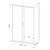 Душевой уголок Royal Bath ACCORD RB 8110HPS-C-BL 110x80x200_, изображение 3