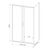 Душевой уголок Royal Bath ACCORD RB 95125HPS-T-BL  125x95x200_, изображение 3