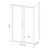 Душевой уголок Royal Bath ACCORD RB 8150HPS-C-BL 150x80x200_, изображение 3