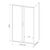 Душевой уголок Royal Bath ACCORD RB 85105HPS-T-ST  105x85x200_, изображение 3