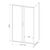 Душевой уголок Royal Bath ACCORD RB 9115HPS-T-CH  115x90x200_, изображение 3