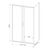 Душевой уголок Royal Bath ACCORD RB 95115HPS-T-ST  115x95x200_, изображение 3