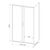 Душевой уголок Royal Bath ACCORD RB 95135HPS-C-ST 135x95x200_, изображение 3