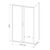 Душевой уголок Royal Bath ACCORD RB 8140HPS-T-ST  140x80x200_, изображение 3