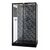 Душевая кабина прямоугольная с крышей ESBANO ESB-1180CKR 110х80х210_