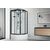Душевая кабина Royal Bath  FATO RB 100CK-T-BL прозрачное стекло, Размер: 100х100, Профиль: Черный, Стекло: Прозрачное_, изображение 2