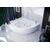 Акриловая ванна Aquatek Калипсо 146x146 угловая с каркасом_, изображение 3