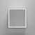 Зеркальный шкаф для ванной комнаты SANCOS Mirror 690x150х740 мм с LED подсветкой дуб галифакс натуральный с розеткойMI70EG_, изображение 3
