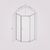 Душевой уголок Am.Pm Gem 5-corner Pivot W90G-405-090MT 90x90_, изображение 7