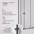 Душевое ограждение  AM.PM Sunny W87G-403-8080-BT 80x80 см без поддона_, изображение 5