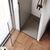 Душевая дверь в нишу AM.PM Sunny W87G-80-1P-BT 80x190 см распашная, Размер: 80, Профиль: Черный матовый_, изображение 3