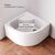 Душевое ограждение AM.PM Gem Deep W90G-401A090BT 1/4 Rond 90x90 прозрачное профиль черный матовый_, изображение 8