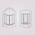 Душевое ограждение AM.PM Gem Deep W90G-401A090BT 1/4 Rond 90x90 прозрачное профиль черный матовый_, изображение 7