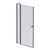 Душевая дверь в нишу AM.PM Sunny W87G-100-1P-BT 100x190 см распашная, Размер: 100, Профиль: Черный матовый_, изображение 9