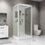 Душевая кабина Niagara Standart ST100/15Q 100х100х215 квадрат профиль белый, Размер: 100х100, Наличие крыши: С крышей_, изображение 3