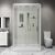 Душевая кабина Niagara Standart ST100/80/15Q 100х80х215 прямоугольник профиль белый, Размер: 100х80, Наличие крыши: С крышей_, изображение 5